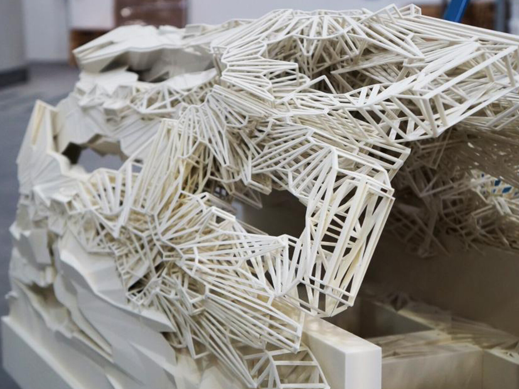Maquette architecture Nanostad PARC OLYMPIC LYONNAIS 166 pièces